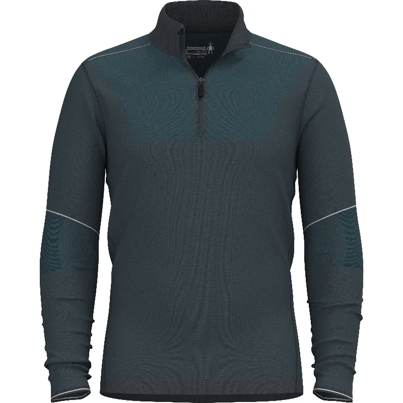 Smartwool Mens Intraknit Thermal Max Merino Base Layer 1/4 Zip