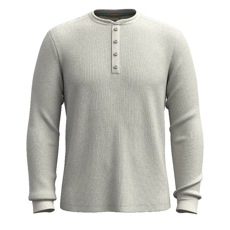 Smartwool Mens Waffle Long Sleeve Henley