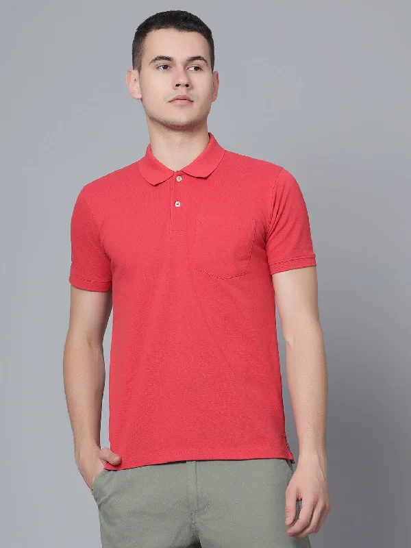 Men Coral T-Shirt