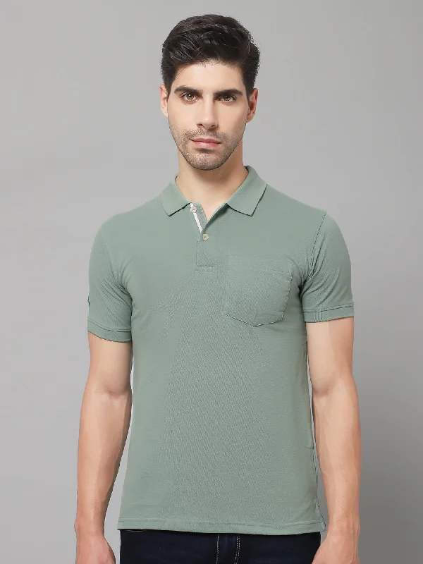 Men Green T-Shirt