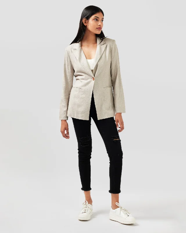 Synergy Wrap Blazer