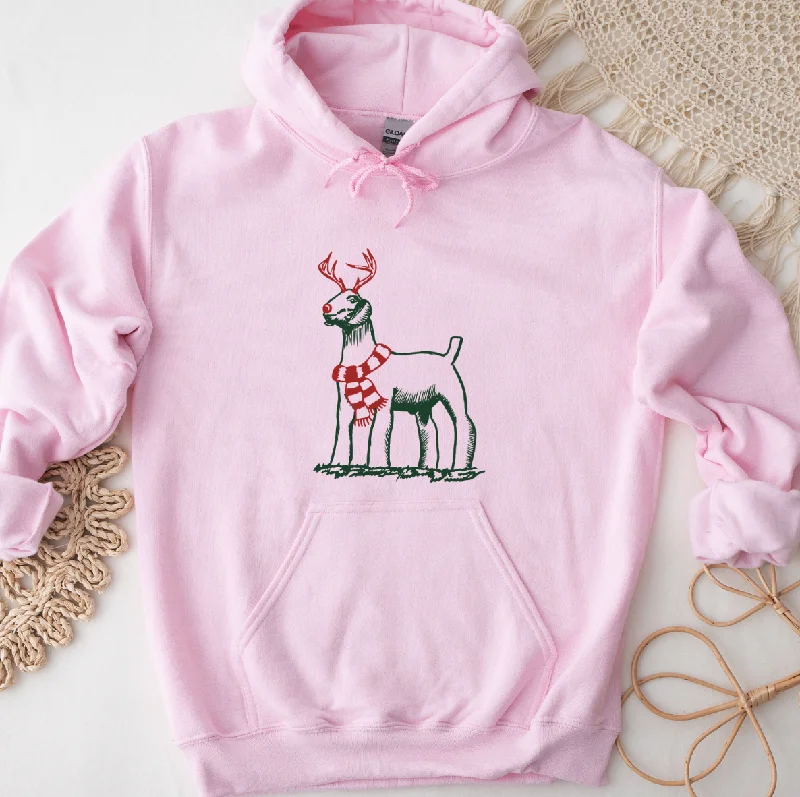 Christmas Reindeer Goat Hoodie (S-3XL) Unisex - Multiple Colors!