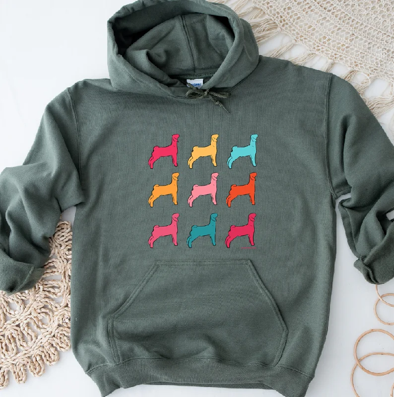 Colorful Bundle Goat Hoodie (S-3XL) Unisex - Multiple Colors!