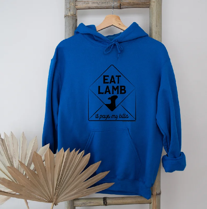 Eat Lamb It Pays My Bills Hoodie (S-3XL) Unisex - Multiple Colors!