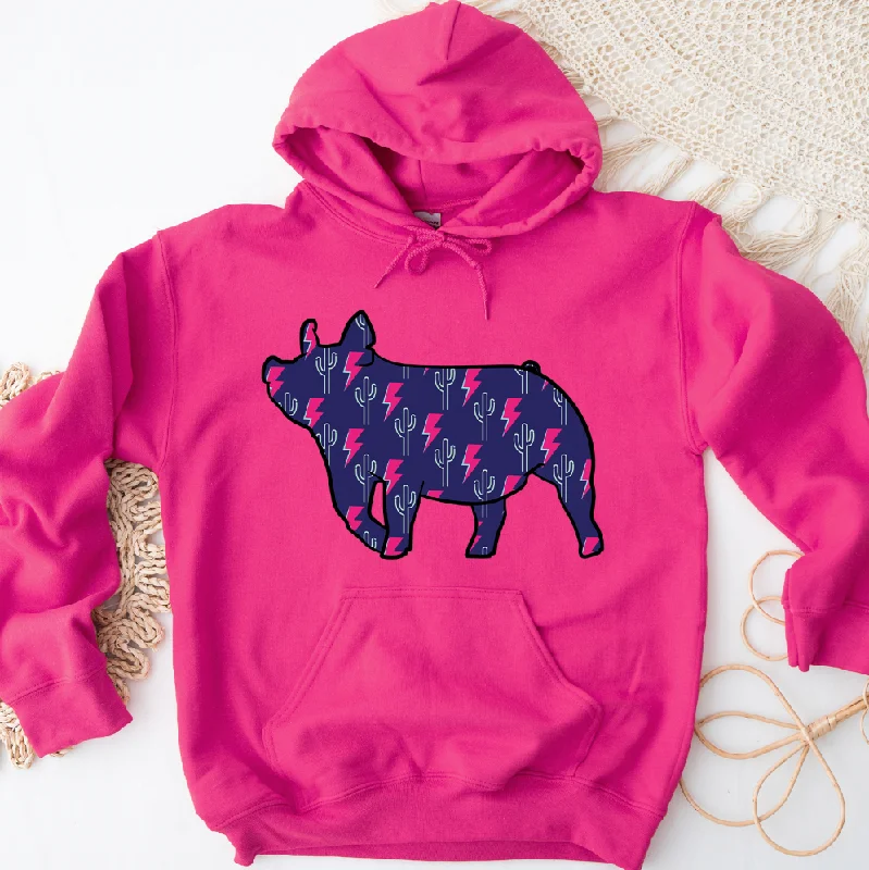 Electric Pig Hoodie (S-3XL) Unisex - Multiple Colors!