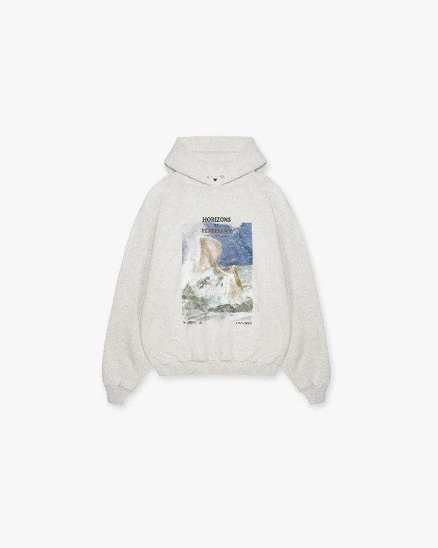 Higher Truth Hoodie - Cream Marl