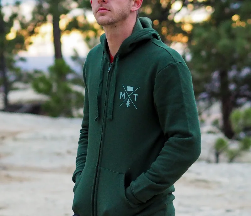 Montana Logo Zip Hoodie (unisex)