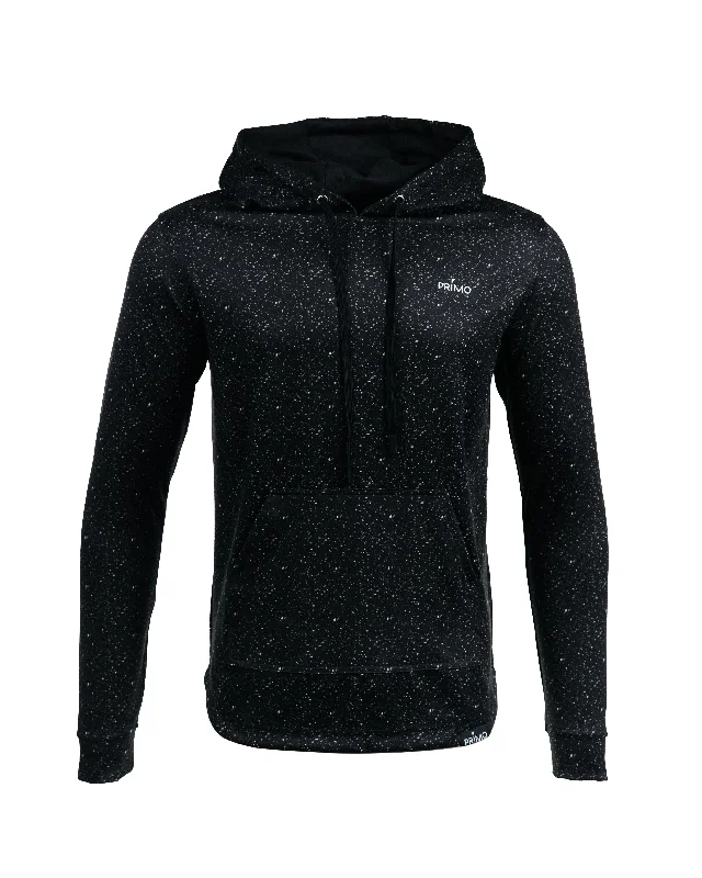 Speckled Black Hoodie