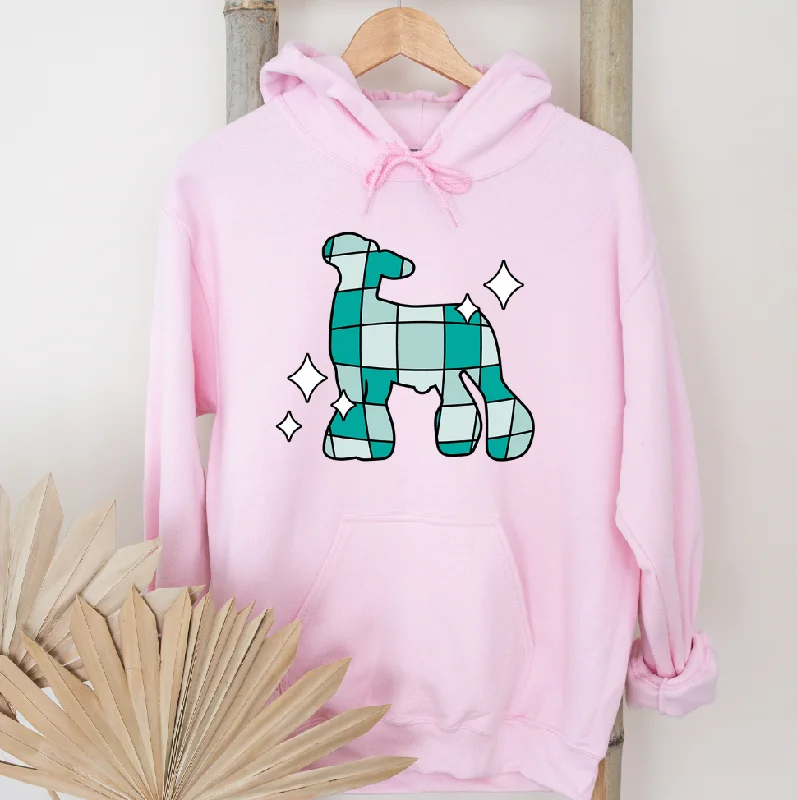 Turquoise Disco Lamb Hoodie (S-3XL) Unisex - Multiple Colors!