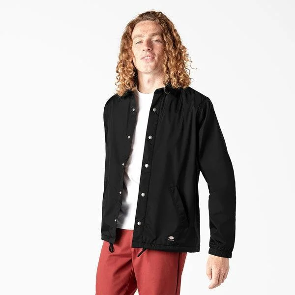 Dickies Skateboarding Coaches Jacket Black