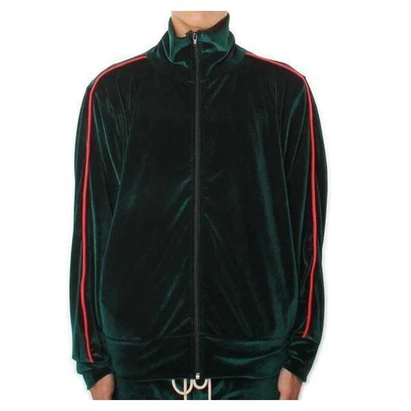 EPTM Velour Track Jacket Green