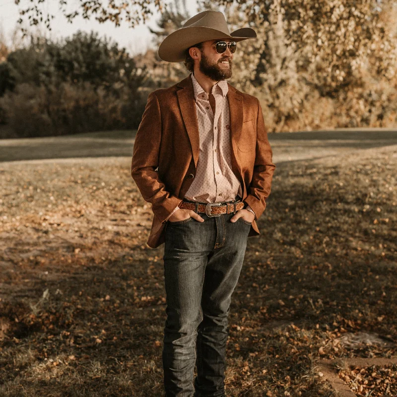 Flynt Western Men's Bateman Sport Jacket in Mojave Rust