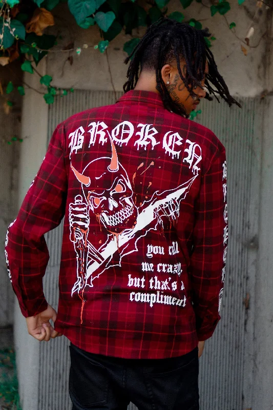 5150 Flannel Red