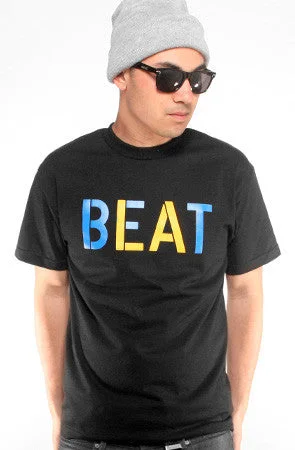 Beat LA (Men's Black/Royal Tee)