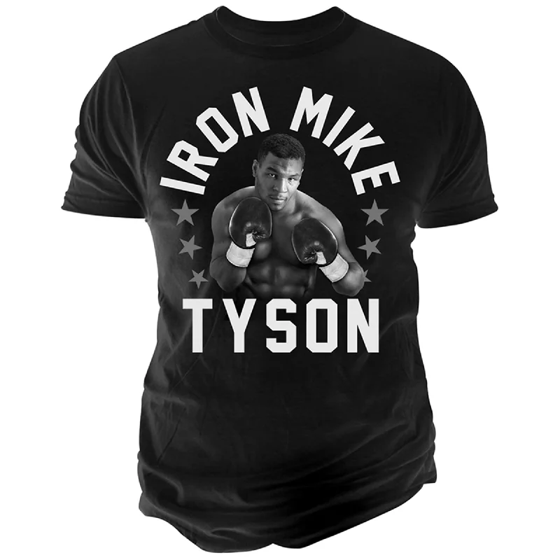 Changes Mens Iron Mike Graphic T-Shirt, Black, Small