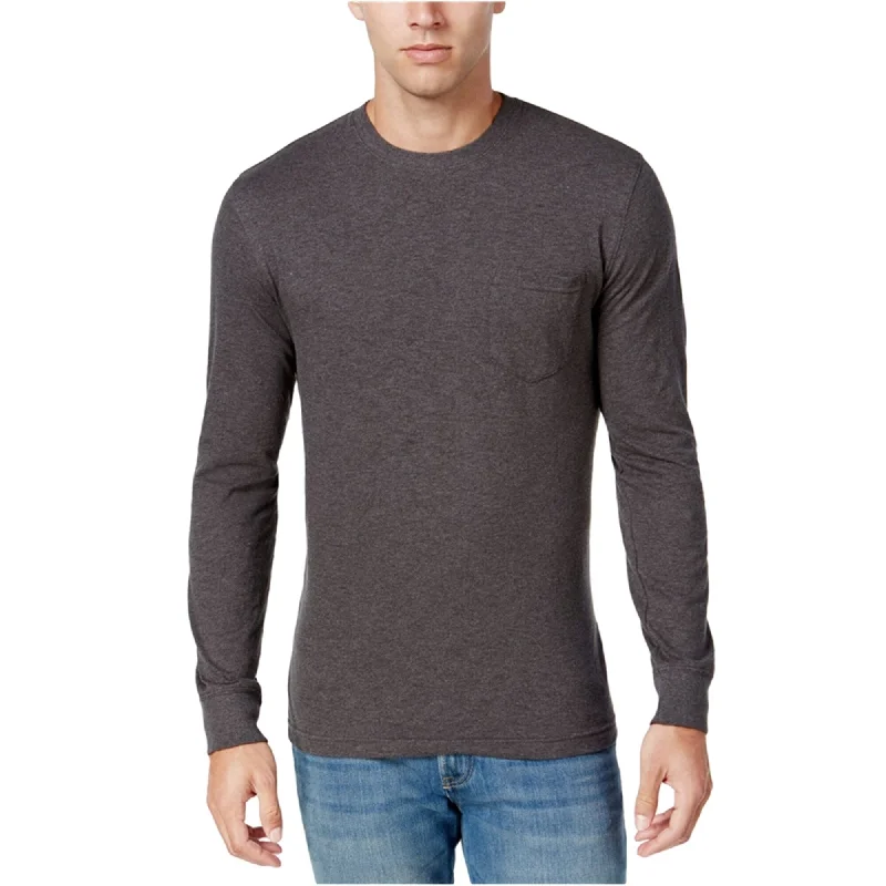 Club Room Mens Ls Pocket Basic T-Shirt