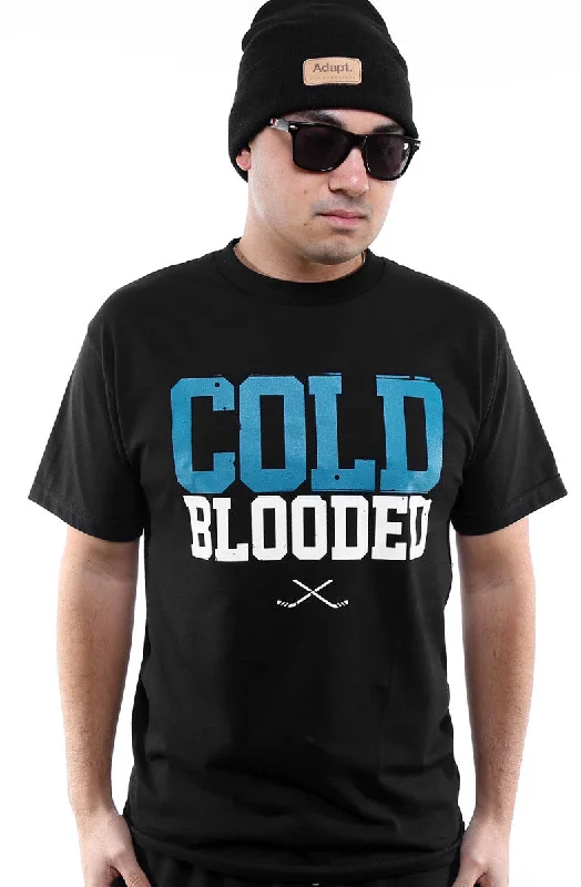 Cold Blooded II (Men's Black Tee)