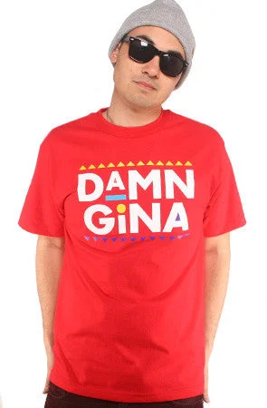 Damn Gina (Men's Red Tee)