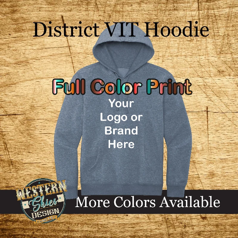 District VIT Hoodie - Custom Printed