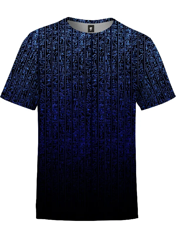 Egyptian Glyphs (Blue) Unisex Crew