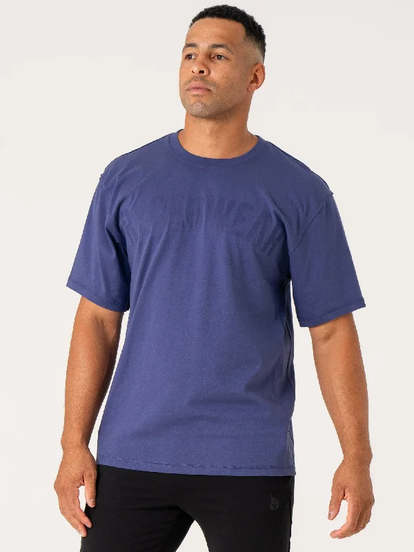 Force Oversized T-Shirt - Indigo