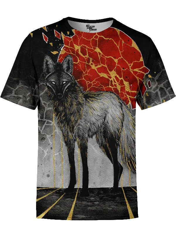 Gold Maned Wolf Unisex Shirt