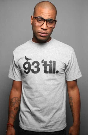 Hieroglyphics X Adapt :: 93 'til (Men's Heather Tee)