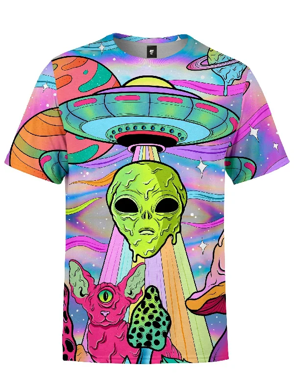 Neon Alien Invasion (Shimmer) Unisex Crew