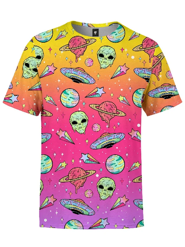 Neon Space Drip (Rainbow) Unisex Crew