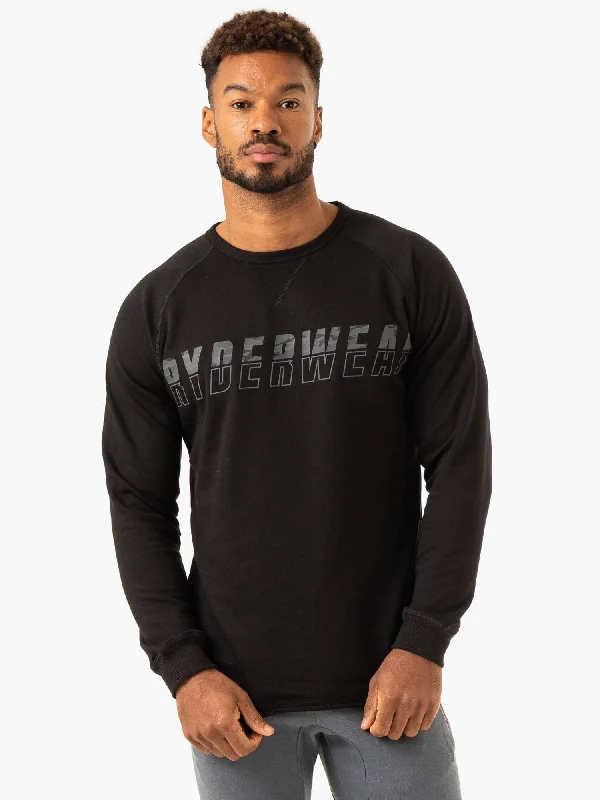 Overdrive Crew Neck - Black