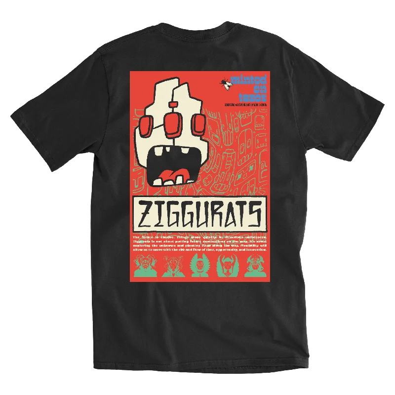 Ziggurats Black Tee