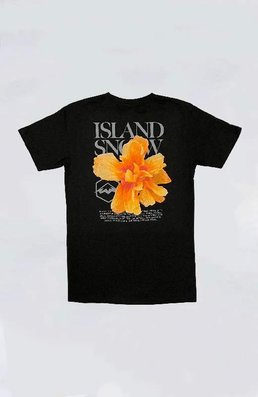 Island Snow Hawaii - IS Sunrise Hibiscus Premium Heavyweight Tee