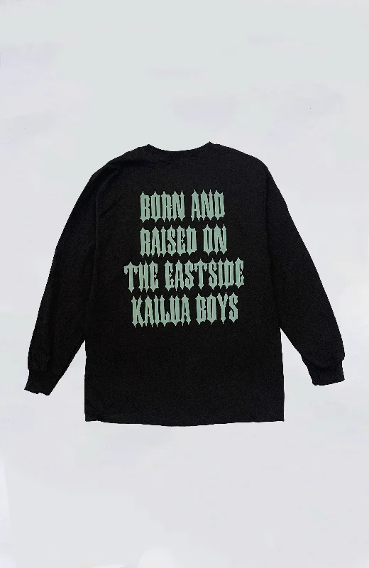 Kailua Boys - KB Born & Raised Heavyweight L/S Tee