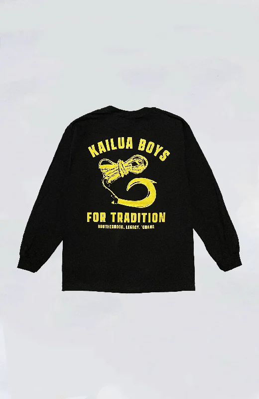 Kailua Boys - KB For Tradition Heavyweight L/S Tee