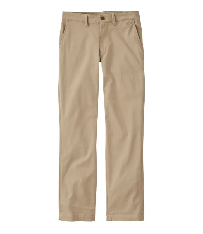 Men's Comfort Stretch Chino Pants, Standard Fit, Straight Leg