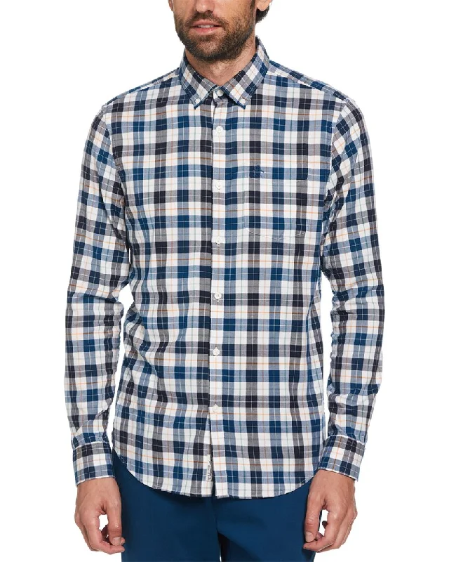 Original Penguin Plaid Pattern Shirt