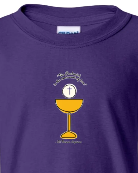 The Sacrament of Love - St. Thomas Aquinas Youth T-shirt