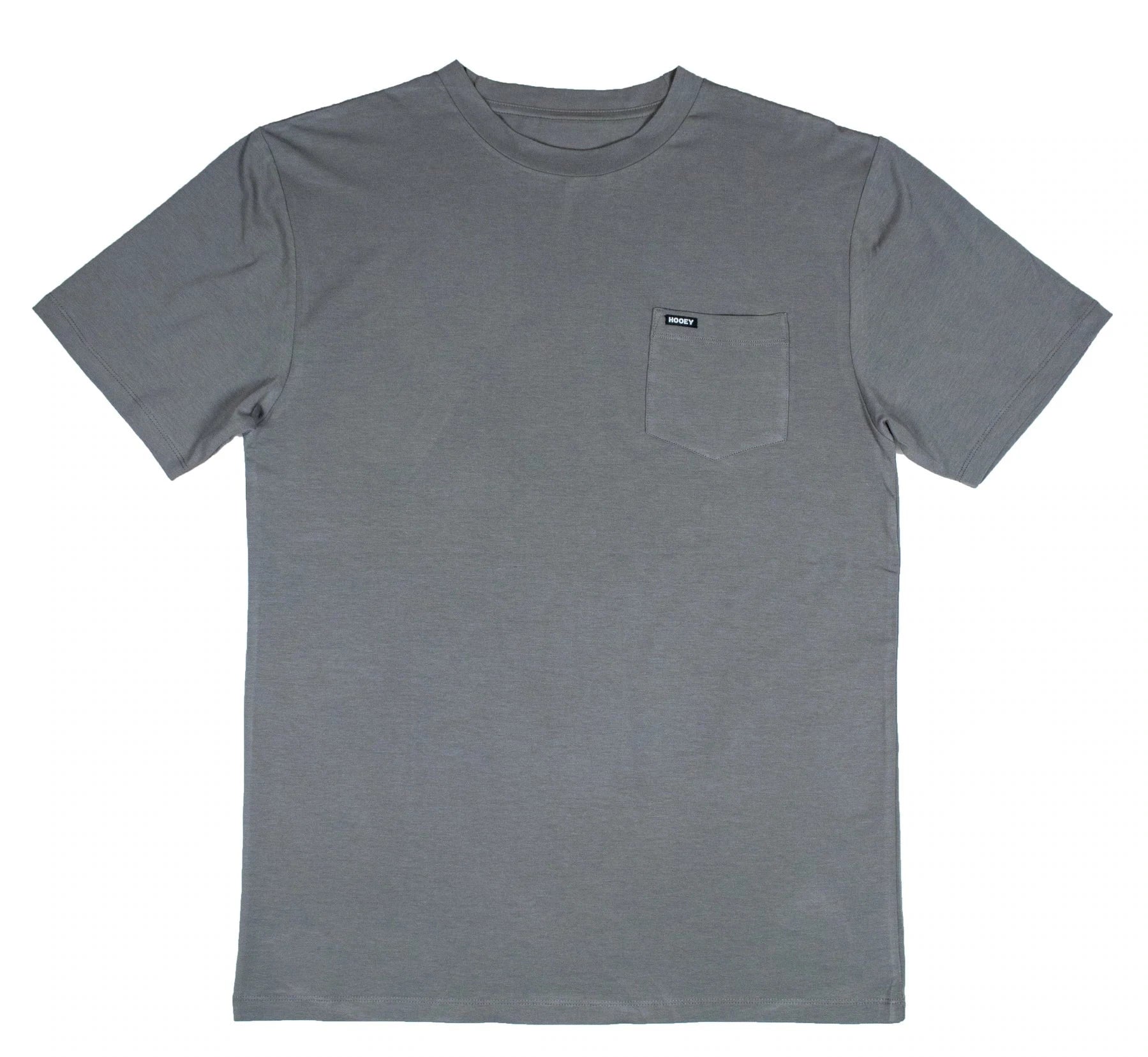 Hooey Men's San Jose Bamboo Pocket Tee in Grey