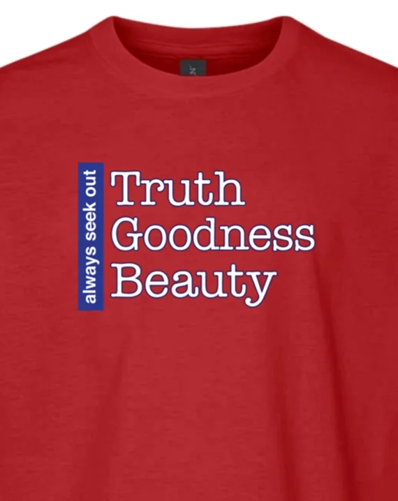 Truth Goodness Beauty - Transcendentals Youth T-Shirt