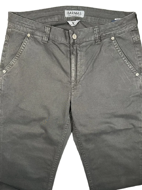 Men's Denim Trouser In Charcoal