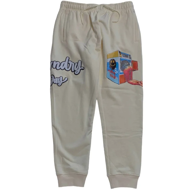 Men's Laundry Day Joggers In Eggshell