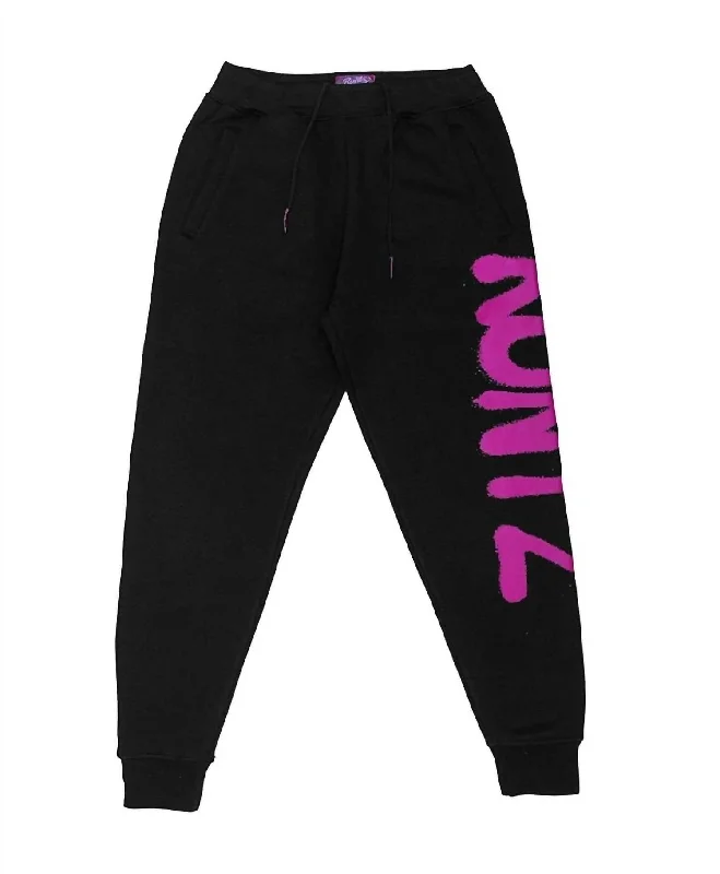 Men's Paidboyz Bunny Jogger In Black