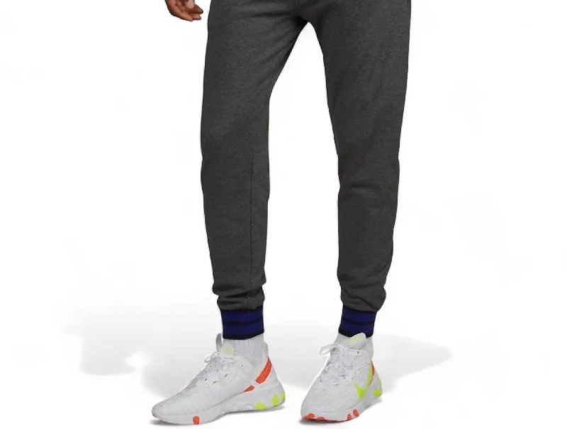 Men's Warwick Colorblock Logo Pants In Heather Storm