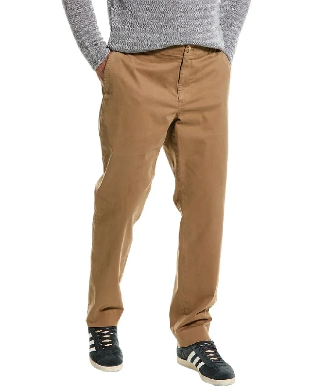 Vince Sueded Twill Garment-Dye Pant